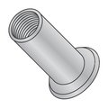 Newport Fasteners Rivet Nut, M5-0.80 Thread Size, 10.79mm Flange Dia., 15.62mm L, Aluminum, 2000 PK 819615